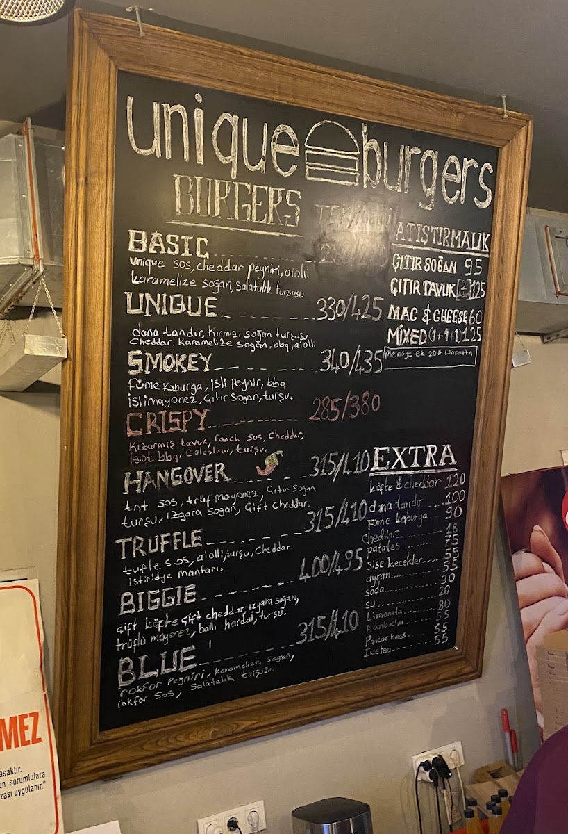 Menu Unique Burgers-10