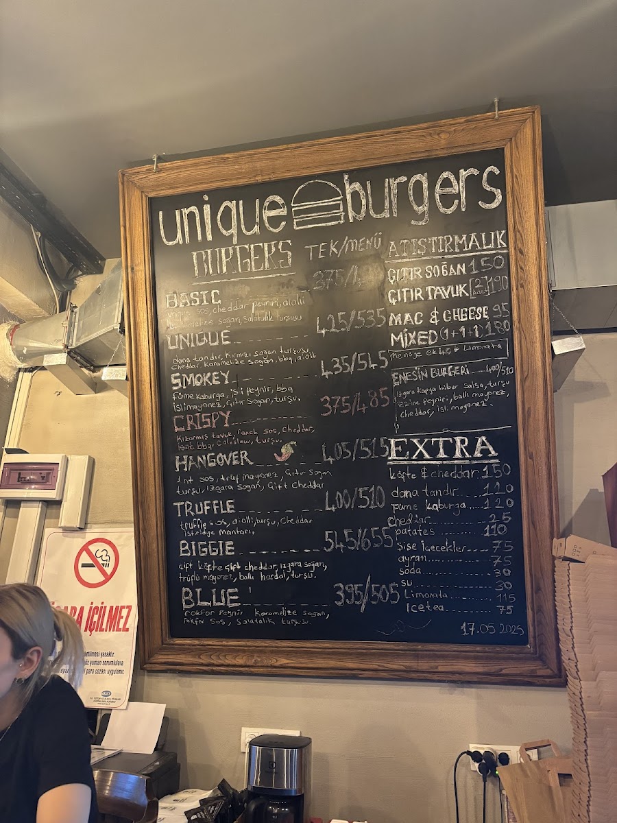 Menu Unique Burgers-2