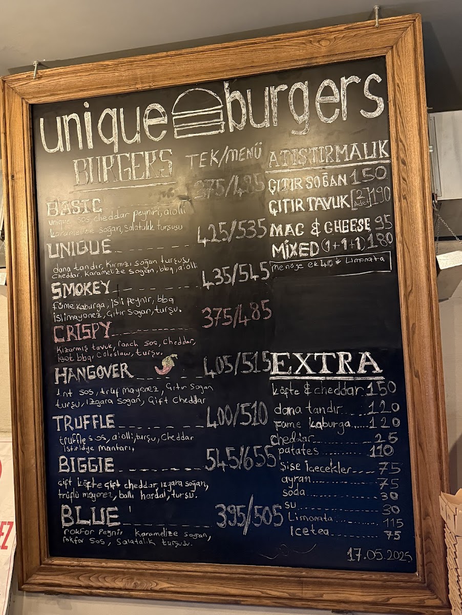 Menu Unique Burgers-3