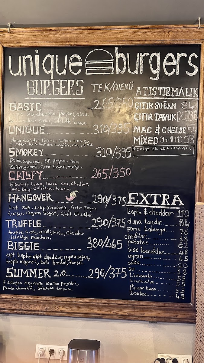 Menu Unique Burgers-4